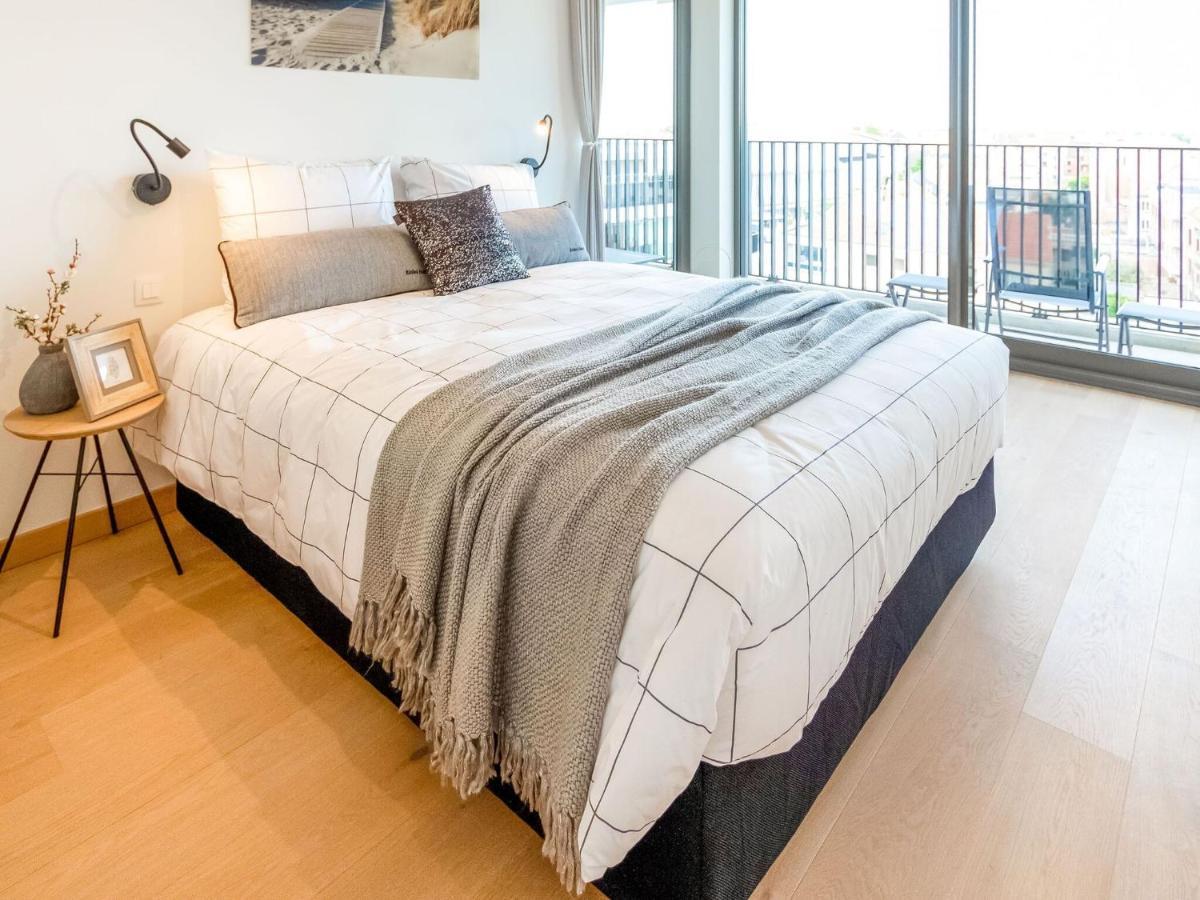 Luxurious Crystal Sea View Apartment With 2 Terraces Ostende Chambre photo