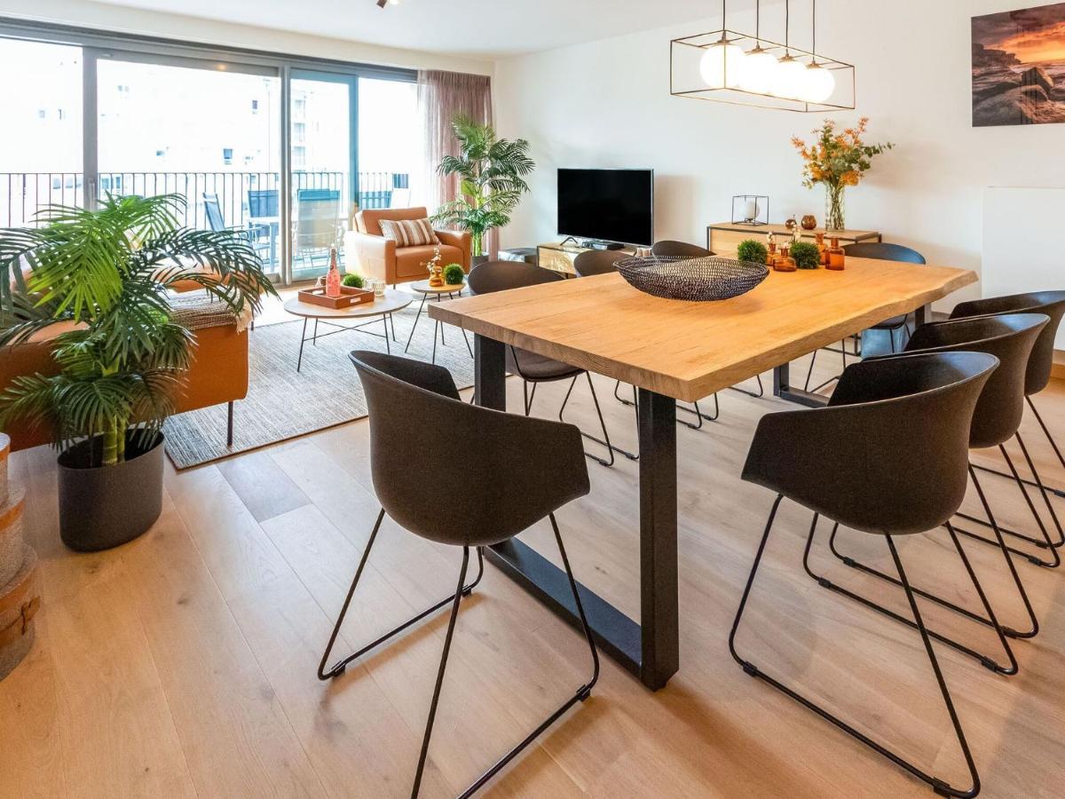 Luxurious Crystal Sea View Apartment With 2 Terraces Ostende Extérieur photo