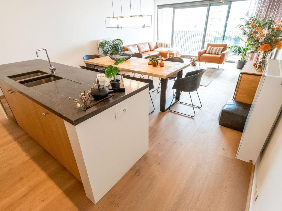 Luxurious Crystal Sea View Apartment With 2 Terraces Ostende Extérieur photo