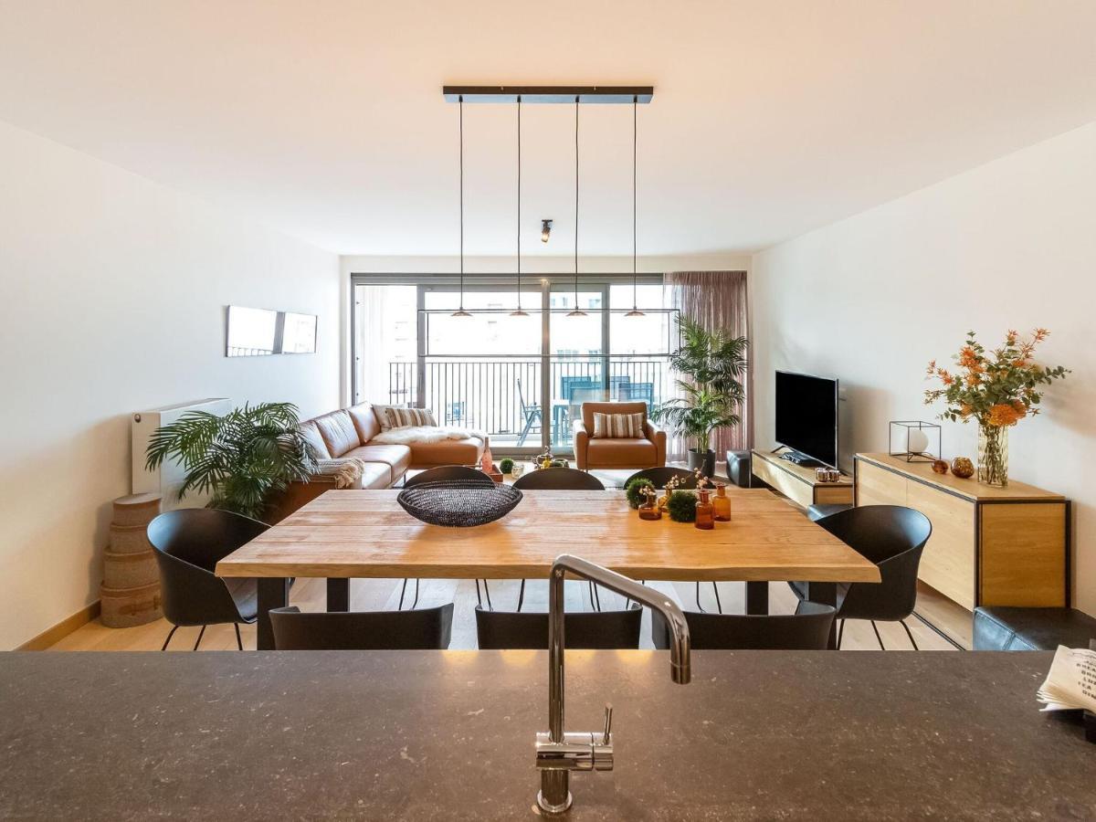 Luxurious Crystal Sea View Apartment With 2 Terraces Ostende Extérieur photo